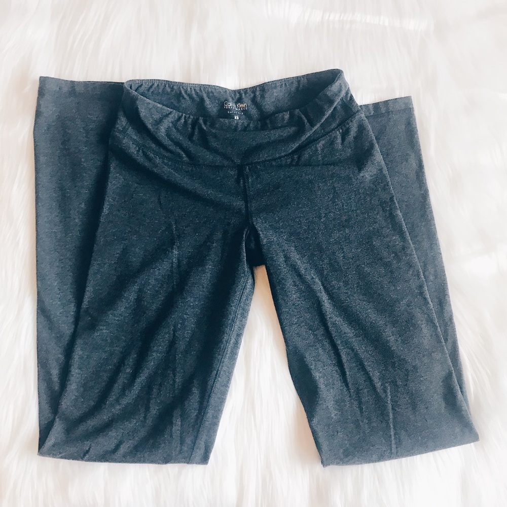 Ck Performance Active Gray Yoga Pants - image 1